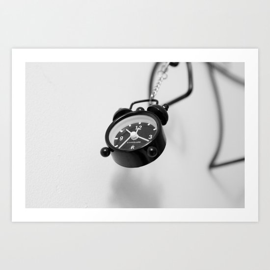 Time is a Slipping Art Print