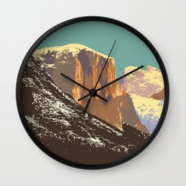 Yosemite's El Capitan Wall Clock