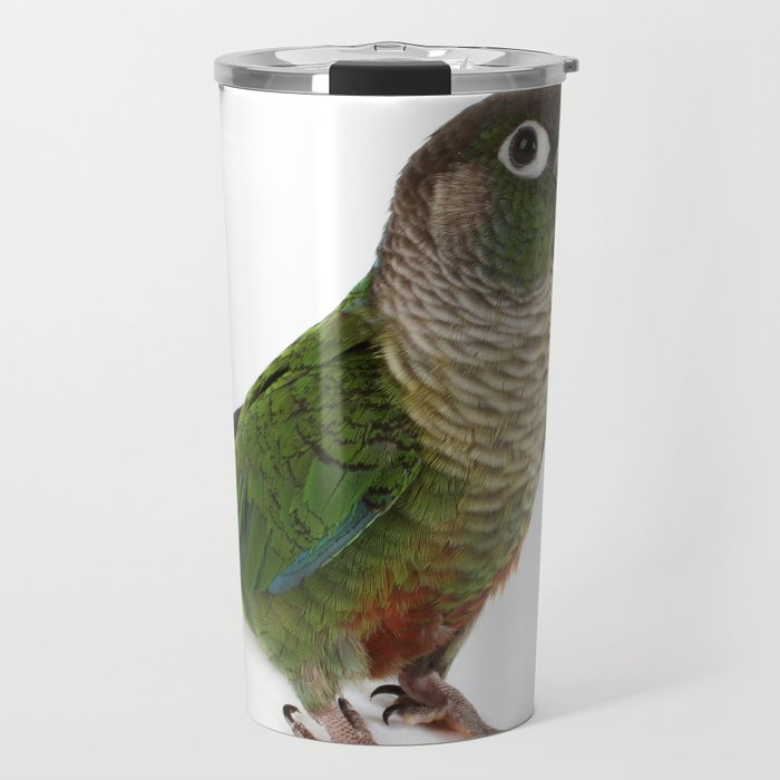 Zeph - Green Cheek Conure Travel Mug