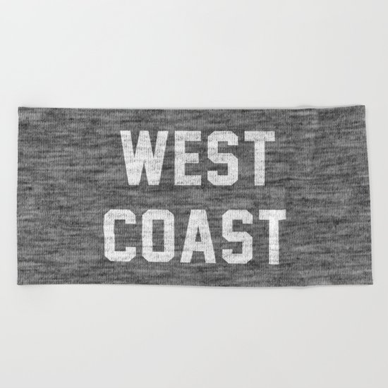 West Coast Beach Towel