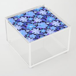 Modern Floral Autumn Acrylic Box