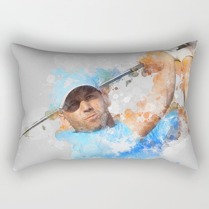 Sergio Garcia Rectangular Pillow