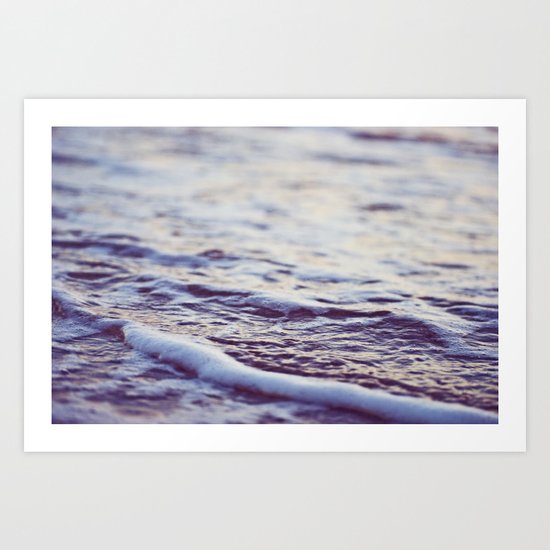 Morning Ocean Waves Art Print