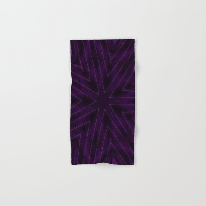 Eggplant Purple Hand Bath Towel by 2sweet4words Designs Society6