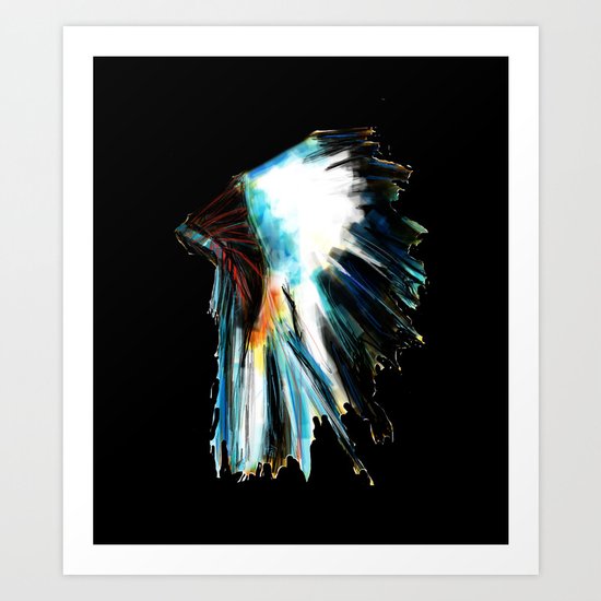 Headdress Art Print