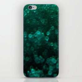 Green Crystal iPhone Skin