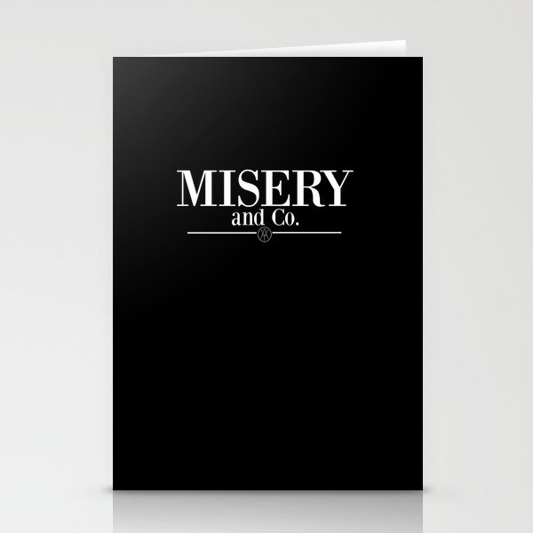Misery and Co. Stationery Cards