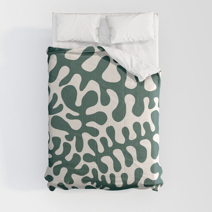 Henri Matisse cut outs seaweed plants pattern 2 Comforter
