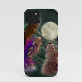 Three Pony Moon iPhone Case