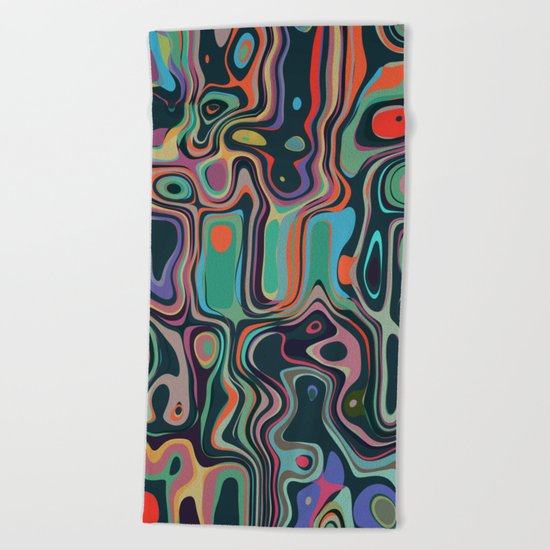 Nightly Cigarettes Beach Towel