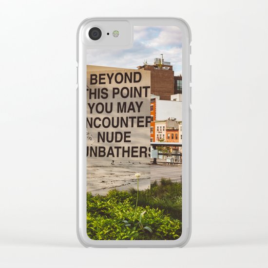 Highline View III Clear iPhone Case