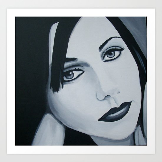 Polly Jean Muse Art Print