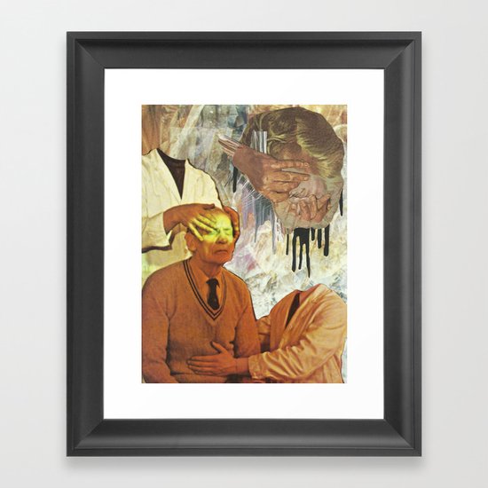 Healing Hands Framed Art Print