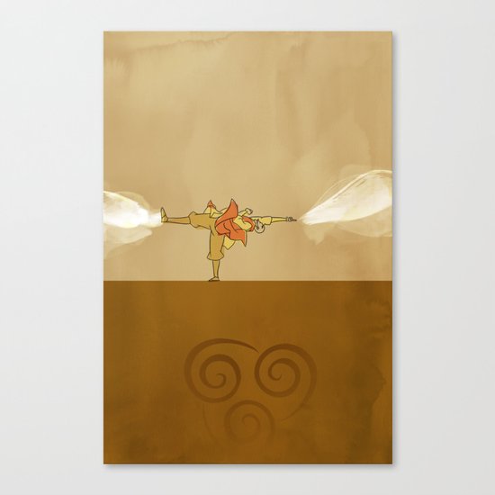 Avatar Aang Canvas Print