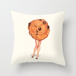 Cookie Pin-Up Throw Pillow