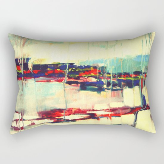 Warsaw III - abstraction Rectangular Pillow