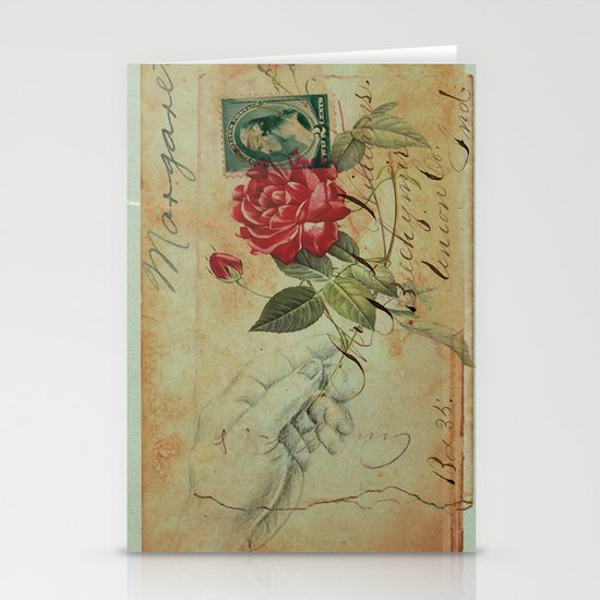 COLLAGE LOVE: The Memory of an Old Romance Stationery Cards