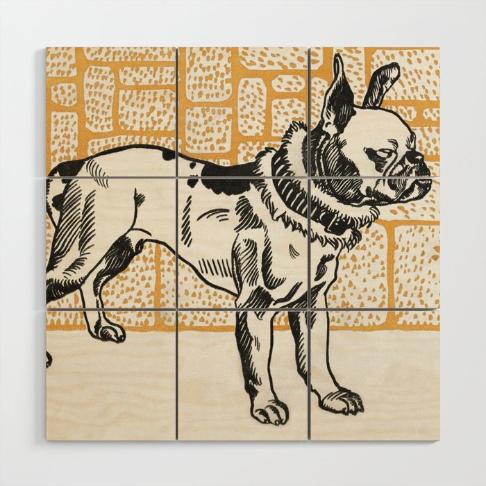 Pitbull Terrier Wood Wall Art