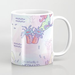 Mermaid Pattern Coffee Mug