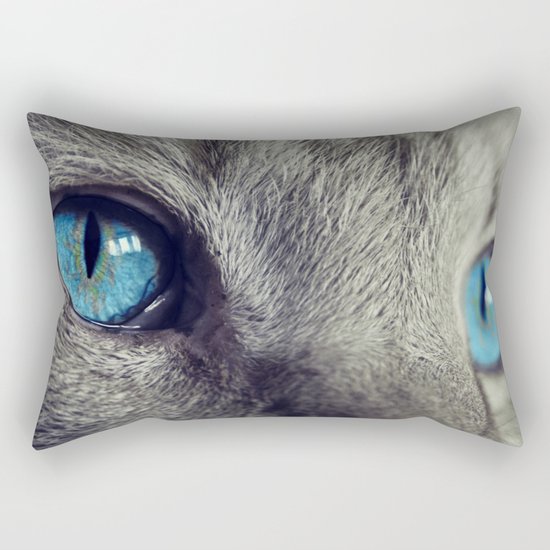 Cat Eye Rectangular Pillow
