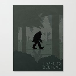 Bigfoot Canvas Print