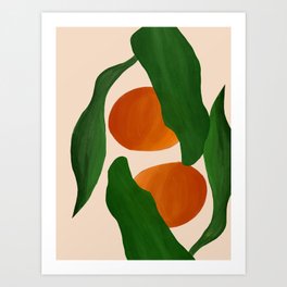 Orange You Happy Art Print