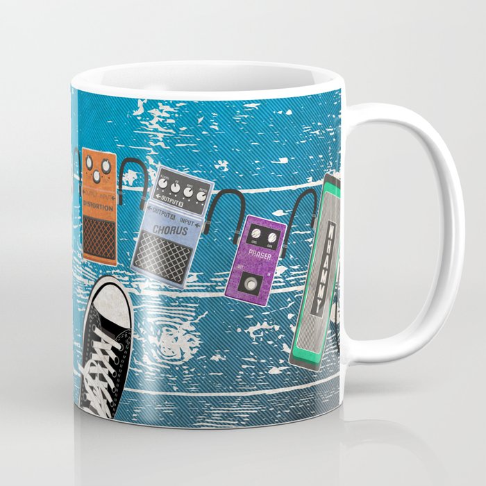 Guitar Music Effect Pedals Coffee Mug