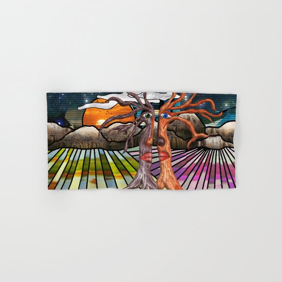 Doodlage 08 - If trees could speak Hand & Bath Towel