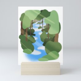 Which way is up??? Mini Art Print