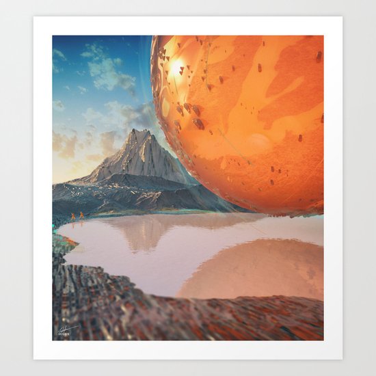 Surge Art Print