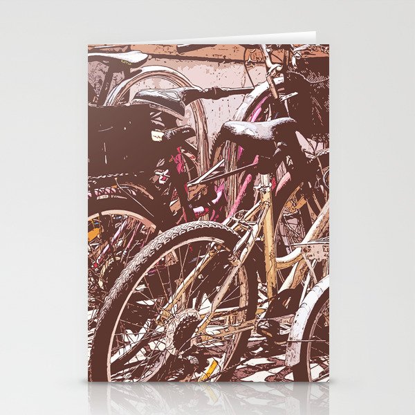 Bicycle - pop Stationery Cards