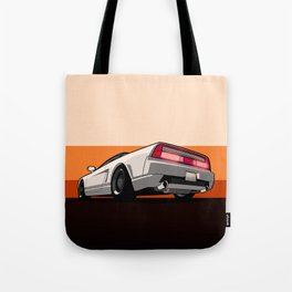 White Honda Acura NSX Tote Bag