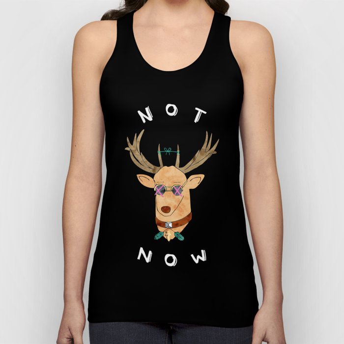 Not Now (Black Edition)  Tank Top