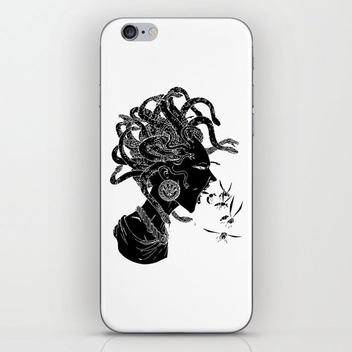 Black Medusa iPhone Skin