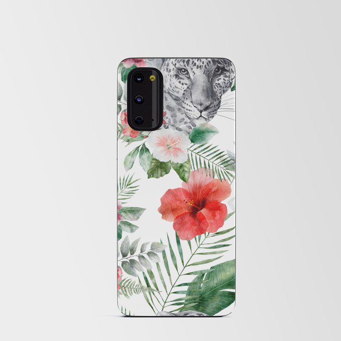 Tiger & Roses & Leaves Android Card Case