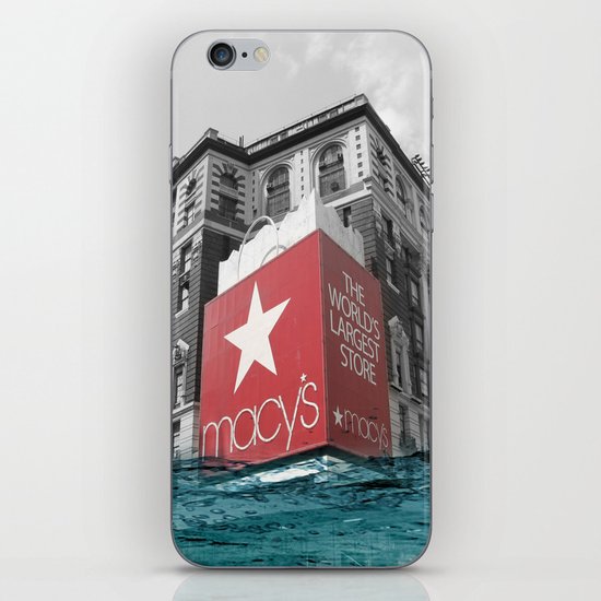 Macy's water line iPhone & iPod Skin