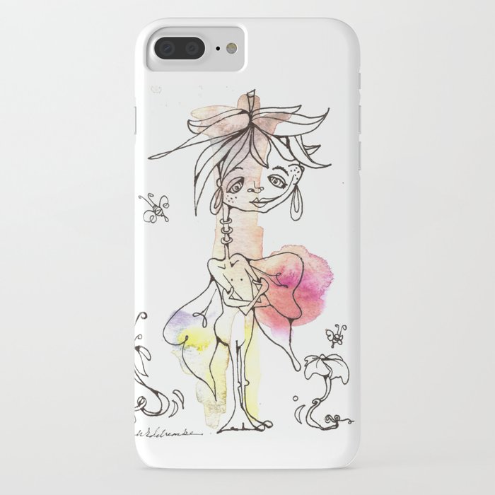 I Can Be a Fairy - Watercolor Illustration - Whimsical Doodle - Fairy Garden iPhone Case