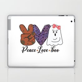 Peace Love Boo Laptop Skin