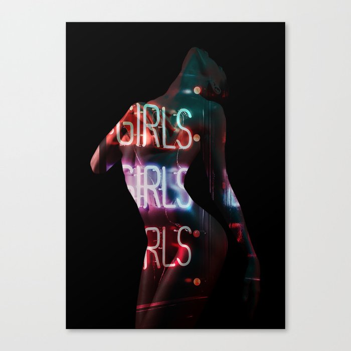 girls Canvas Print
