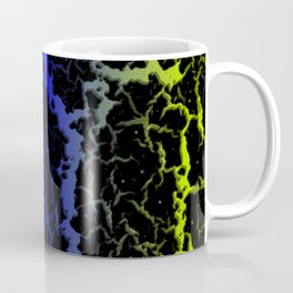Cracked Space Lava - Lime/Blue Mug
