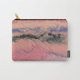 Mars Exploration #2 Carry-All Pouch | Canyon, Pattern, Pink, Solar System, Abstract, Valles Marineris, Planet, Marble, Playful, Mountains 