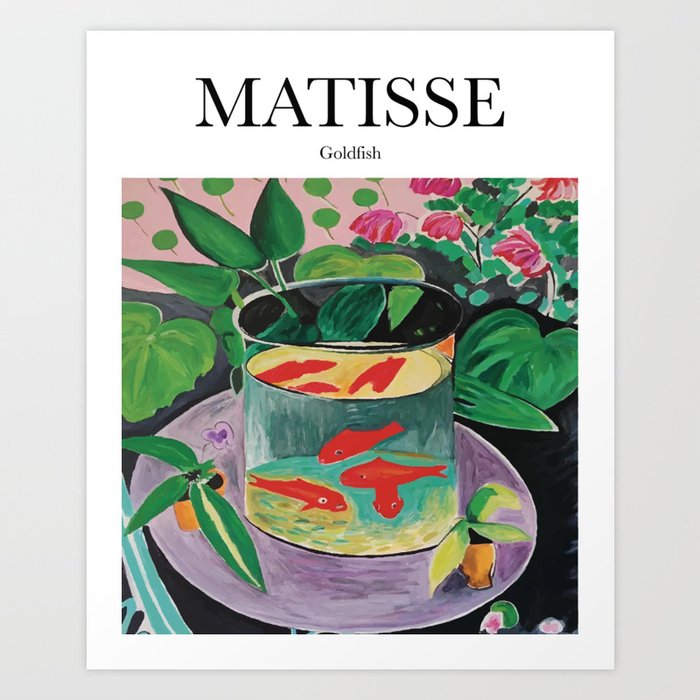 Matisse - Goldfish Art Print