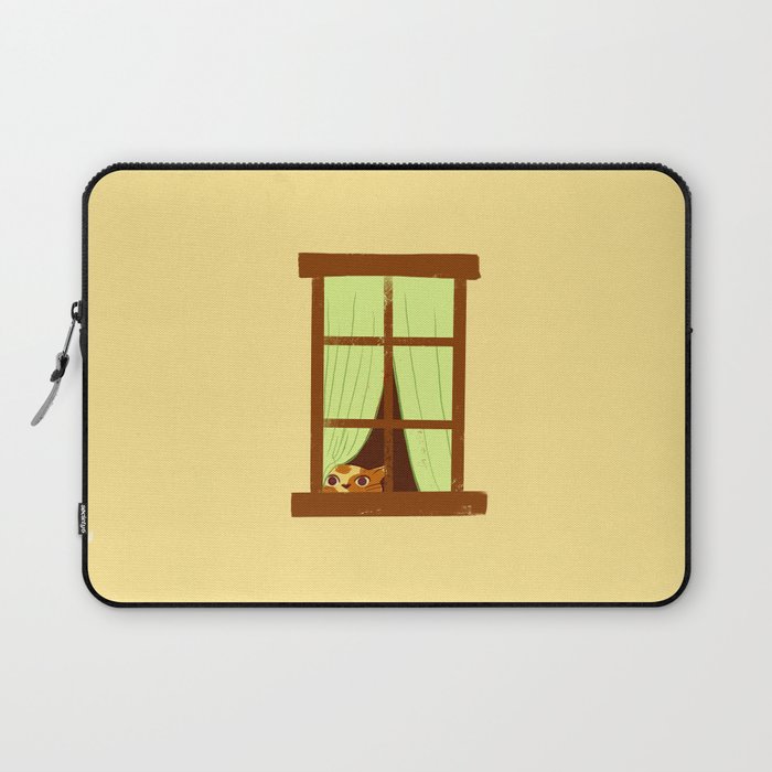 Don't Look at Meow Laptop Sleeve