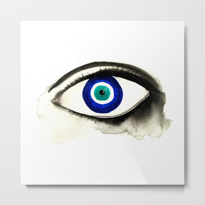 Evil Eye See You Metal Print