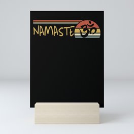 Namaste Sign  Yoga Meditation Spiritual Yogi Yoga Lovers Mini Art Print