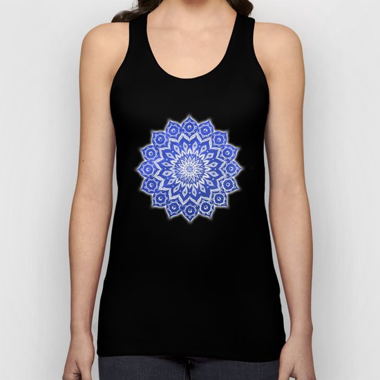 okshirahm, blue crystal Unisex Tank Top