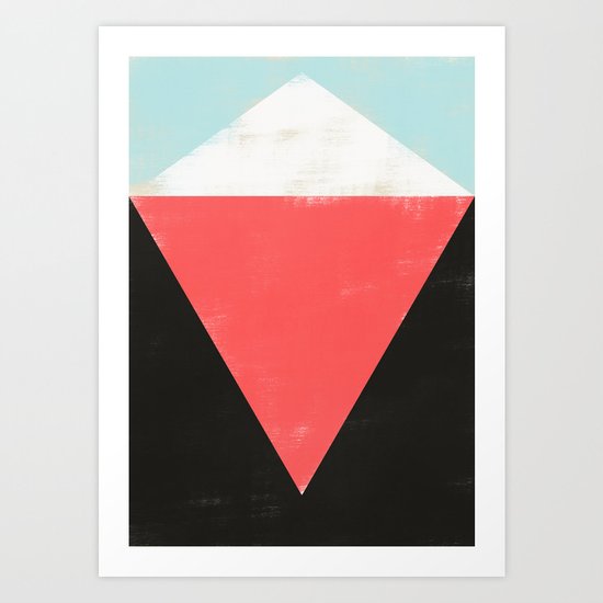 HERE Art Print