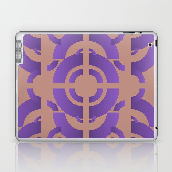 Midcentury Rainbow Arches Laptop & iPad Skin