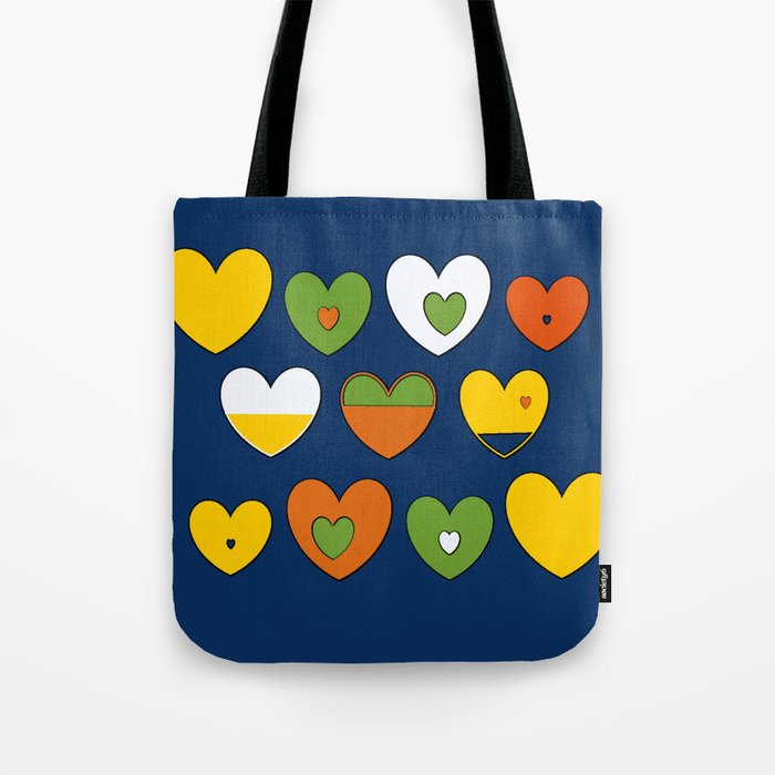 Big Heart Tote Bag by Bunhugger Design | Society6