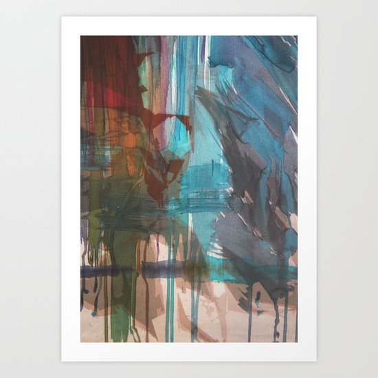 Art textiles Art Print
